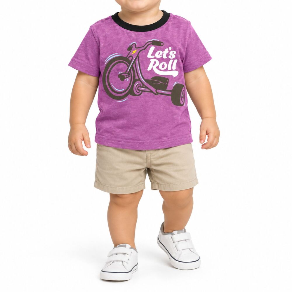 🔥 5 for $30 🔥 Circo Infant Boys “Let’s Roll” T-Shirt | 18M